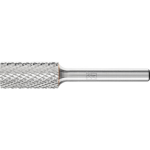 Carbide burr ZYA 1225/6 Tough-S Ø 12 mm x L 25 mm Shank Ø 6 mm without face serration, horse