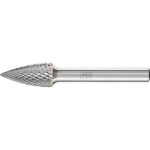 Carbide burr SPG 1020/6 Tough-S Ø 10 mm x L 20 mm Shank Ø 6 mm Pointed arch shape, horse