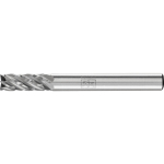 Carbide burr ZYAS 0616/6 STEEL Ø 6 mm x L 16 mm Shank Ø 6 mm with face serration, horse