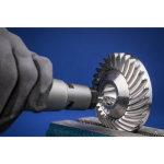 Carbide burr B 0820/6 STEEL Ø 8 mm x L 20 mm Shank Ø 6 mm Flame shape, horse