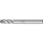 Carbide burr WRC 0616/6 STEEL Ø 6 mm x L 16 mm Shank Ø 6 mm Round roller mould, horse
