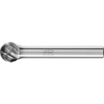 Carbide burr KUD 1009/6 CAST Ø 10 mm x L 9 mm Shank Ø 6 mm Spherical shape, horse