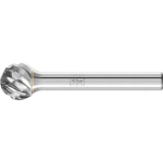Carbide burr KUD 1210/6 CAST Ø 12 mm x L 10 mm Shank Ø 6 mm Spherical shape, horse