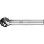 Carbide burr KUD 1210/6 Z ALU HC-NFE Ø 12 mm x L 10 mm Shank Ø 6 mm Spherical shape, horse