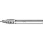 Carbide burr SPG 0820/6 Z3 PLUS Ø 8 mm x L 20 mm Shank Ø 6 mm Pointed arch shape, horse