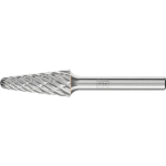 Carbide burr KEL 1230/6 STEEL Ø 12 mm x L 30 mm Shank Ø 6 mm Round cone shape, horse