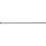 Carbide burr TRE 0813/6 Z3 PLUS SL150 Ø 8 mm x L 13 mm Shank Ø 6 mm Drop shape, horse