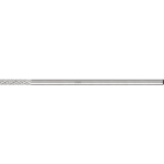Carbide burr ZYA 0313/3 Z3 PLUS GL75 Ø 3 mm x L 13 mm Shank Ø 3 mm without face serration, horse