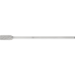 Carbide burr ZYA 0613/3 Z3 PLUS SL75 Ø 6 mm x L 13 mm Shank Ø 3 mm without face serration, horse