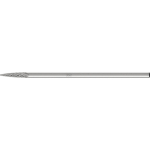Carbide burr SPG 0313/3 Z3 PLUS GL75 Ø 3 mm x L 13 mm Shank Ø 3 mm Pointed arch shape, horse
