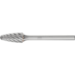 Carbide burr RBF 0613/3 INOX Ø 6 mm x L 13 mm Shank Ø 3 mm Round arch shape, horse