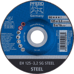 Cutting disc EH 125-3.2 SG Steel Pferd