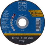 Trennscheibe EHT 125-2,4 PSF Steel Pferd