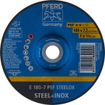 Schruppscheibe E 180-7 PSF SteelOX Pferd