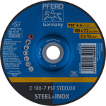Schruppscheibe E 180-7 PSF SteelOX Pferd