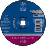Schruppscheibe E ZIRKON SG CAST Pferd