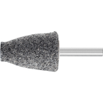 Kegel-Schleifstift Härte R KE 3550 8 CU 24 R5V CAST EDGE N Pferd