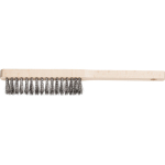 Hand brush steel HBFM 40 ST 0.15 SG for precision mechanics, horse
