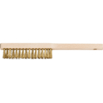 Brass hand brush HBFM 40 MES 0.15 SG for precision mechanics, horse
