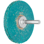 Round brush steel RBV 6307/6 ST 0.30 SG vulcanised, horse