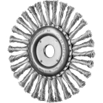 Stainless steel round brush RBG 17813/22.2 CT Inox 0.50 plaited, horse