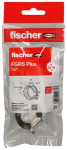 Articulated pipe clamp FGRS Plus 1/2" fischer 2-pack