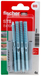 Ophangbout STST 8x100+UX10 fischer 4-pack