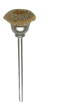 Brass brush, pot 13 mm, content=2 pieces Proxxon 28963