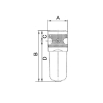 Aktivkohlefilter multifix Schutzkorb BG