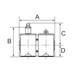Vuleenheid Futura-serie IG AB 2,5-10 bar Spoel 230 VAC, 50