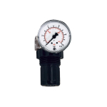 Pressure regulator for water IG 1/4", 3.5l/min, bar max 25 bar, incl. gauge