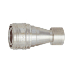 Hydraulic clutch IG L bar max Stainless steel, shut-off on both sides