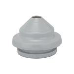 Kabeldoorvoer Rubber grijs naar voedingseenheid