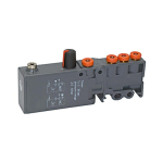 Logisch element timer, pneumatisch 2,5-8 bar, L 108 mm, H 49 mm