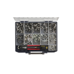 Schlauchklemmen Sortiment in einer Sortimentsbox