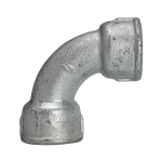 Bogen 90° kurz Nr.2a verzinkt I/I Rp3/8" ISO/EN D1