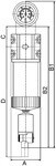 Vorfilter V-M-A IG 1.1/4", 5300l/min, 2µm ohne Differenzdruckmanometer