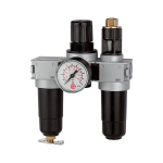 Onderhoudseenheid multifix-mini serie DN5, max 12 bar, 725l/min 3 st. met metalen reservoir, druppeldop