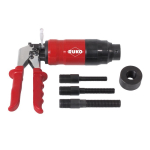 Handhydraulikstanzen 5-teilig, im Kunststoffkoffer Ruko 109101