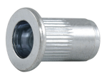 Blind rivet nut, steel FK, knurled M 5 mm, clamping range 0.5-3.0 VVG, SFM-R, small pack 100 pcs.