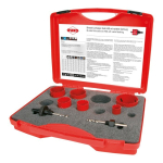 HSS gatenzaagset 8-delig, elektrisch EK1 Ruko 106305