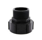 Adapter für IBC Container G2" AG, Behälteranschluss S75x6 aus PP, -18° bis +60°C