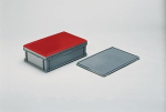 Stapeldeksel voor opslagcontainers LxB 600x400 mm, blauw Kunststof