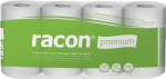 Toiletpapier 3-laags, wit, 250 vellen racon premium