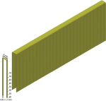 Heftklammern ES35CNKHA 0,8x1,1mm/6,0x35mm verzinkt/geharzt