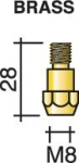 Mondstukblok voor Ergoplus 36 M 8x28 mm trafimet