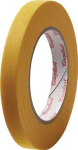 Fabric adhesive tape L=25 m, W=15 mm, S=0.28 mm, yellow Corotex