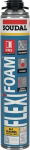 PU-Pistolenschaum 750 ml Dose, blau, ohne Einweghandschuhe Soudal Flexi Foam