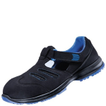 Ladies safety sandal size 38 W10 S1, black, royal-blue Atlas GX 350, ESD