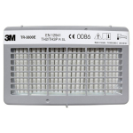 Particle filter with activated carbon against odours and organ. gases 3M TR-3802E
